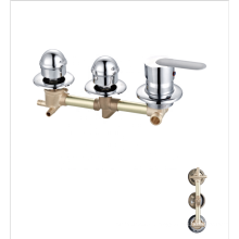 Factory brass bathroom faucets cheap wall chrome faucet shower mixer tap